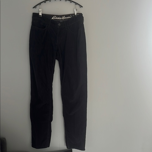 Eddie Bauer Black Corduroy Pants - Picture 1 of 9